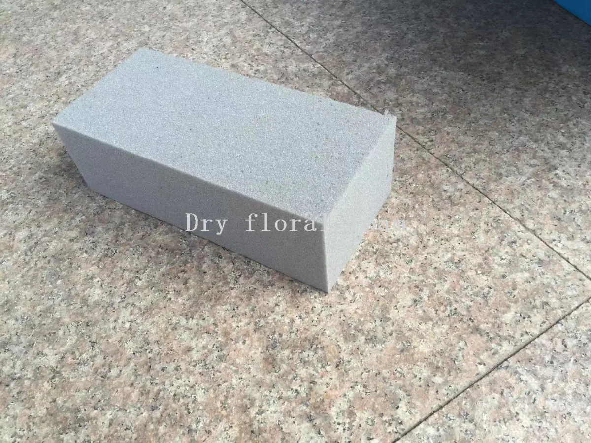 Флористическая пена для сухих цветов, 23×11×8 см