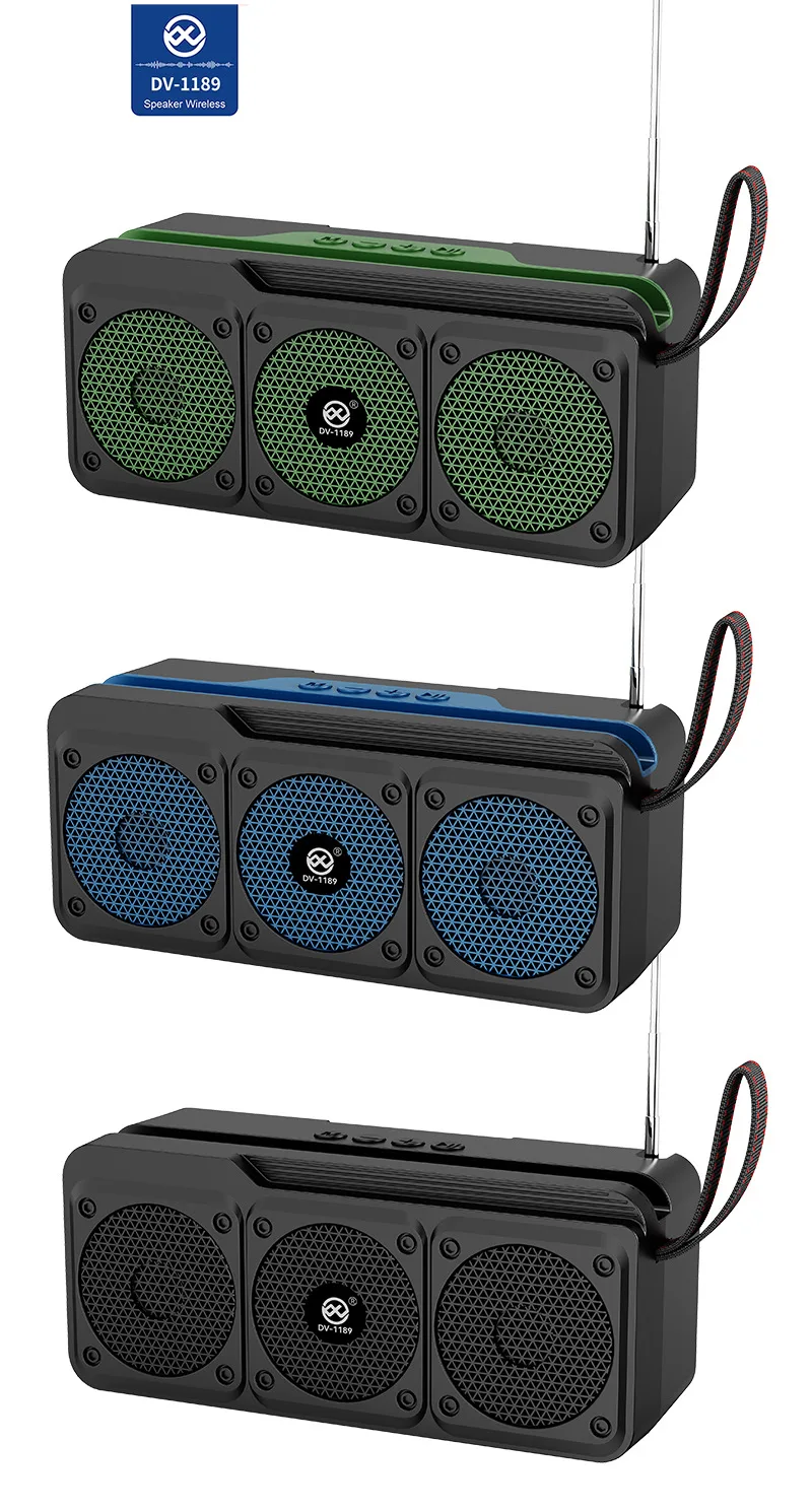 Портативная Bluetooth-колонка с солнечной панелью, USB, слот для карт