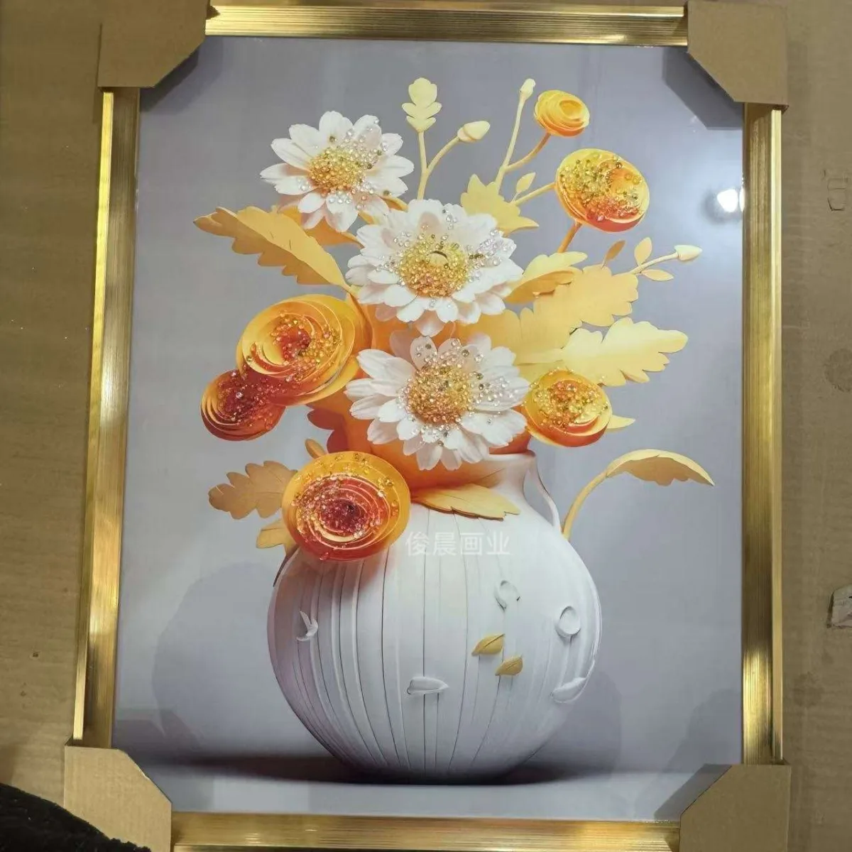Керамическая картина 50×60 см для прихожей, гостиной или изголовья кровати