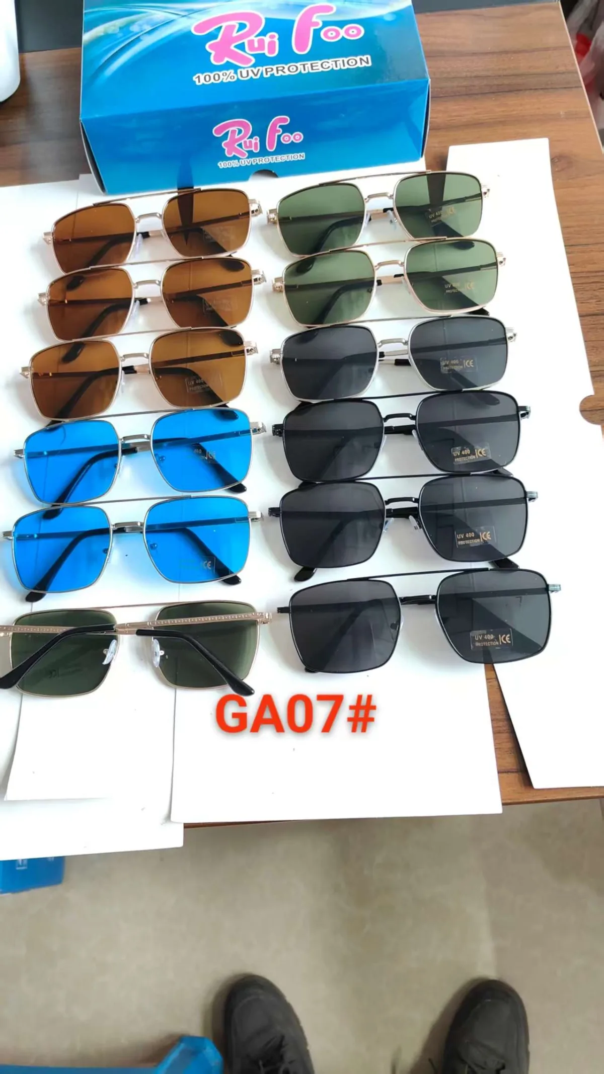 Солнцезащитные очки GA07, оптовая продажа со склада