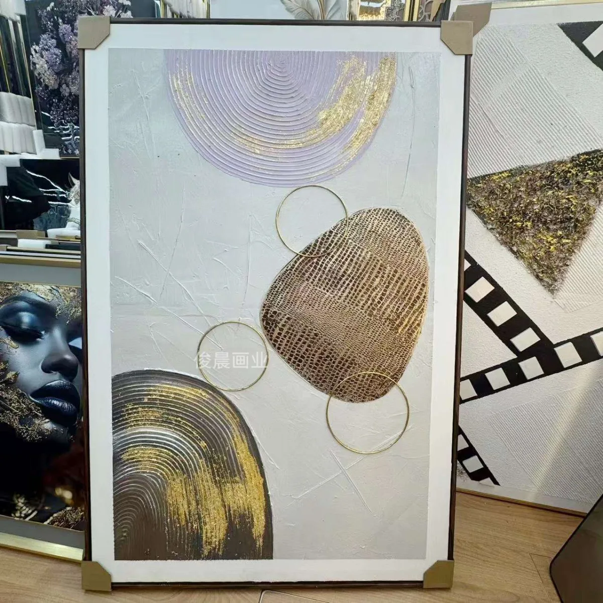 Ручная масляная живопись на плотной подрамнике и холсте, 80×120 см