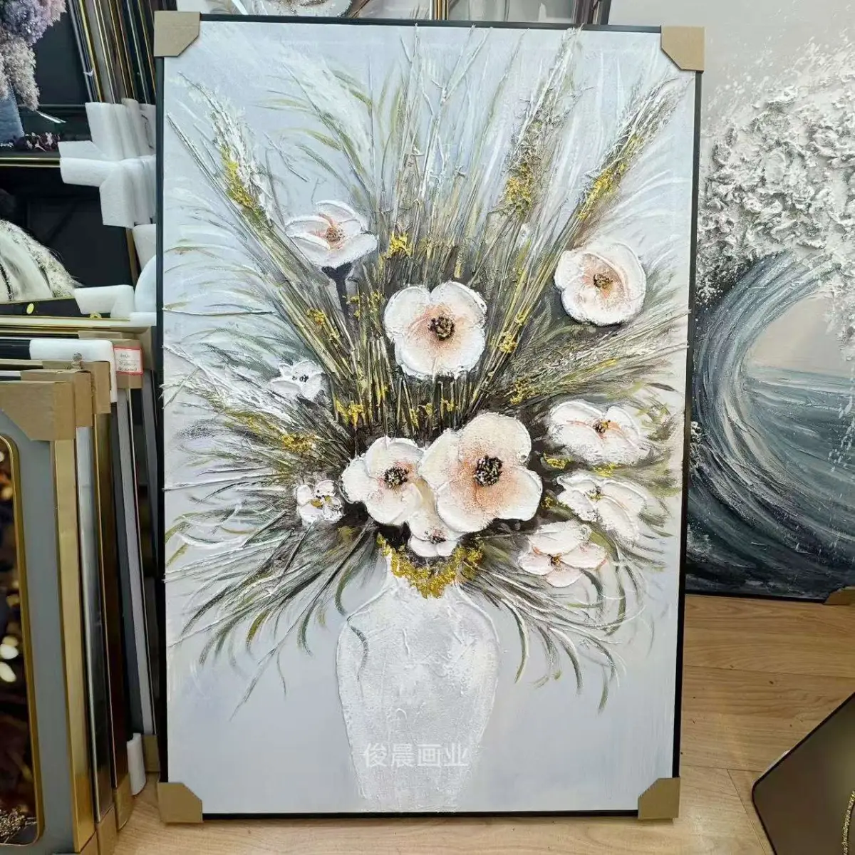 Ручная масляная живопись на плотной подрамнике и холсте, 80×120 см
