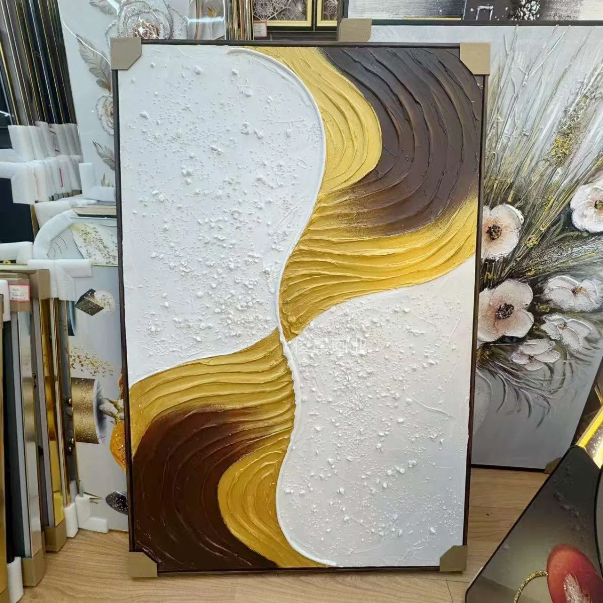 Ручная масляная живопись на плотной подрамнике и холсте, 80×120 см