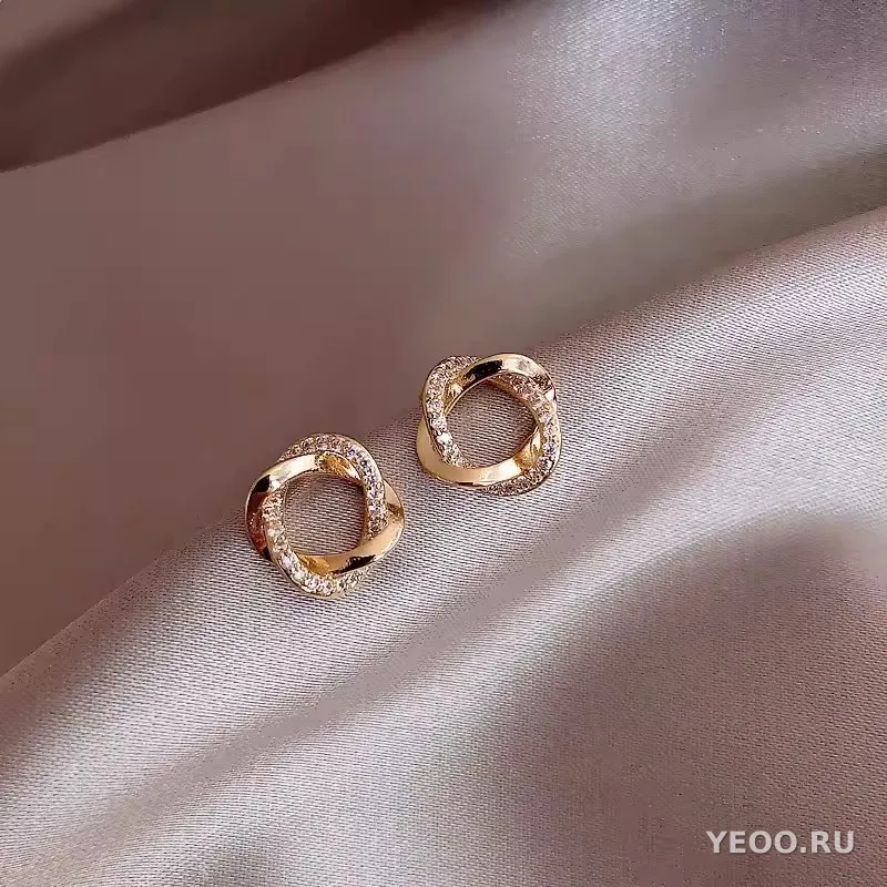 Серьги-гвоздики женские с жемчугом, из серебра 925 пробы, гальваническое покрытие, ретро-стиль