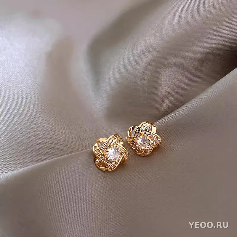 Серьги-гвоздики женские с жемчугом, из серебра 925 пробы, гальваническое покрытие, ретро-стиль
