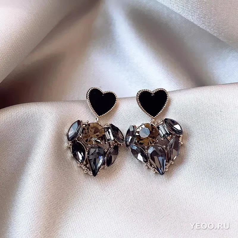 Серьги-гвоздики женские с жемчугом, из серебра 925 пробы, гальваническое покрытие, ретро-стиль