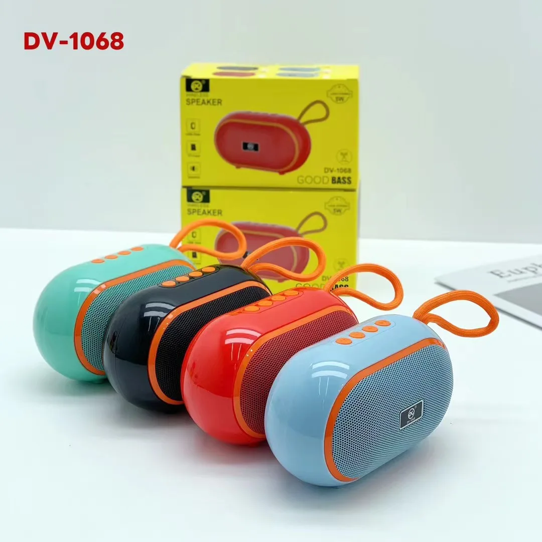 Портативная Bluetooth-колонка с питанием от аккумулятора, ABS-корпус