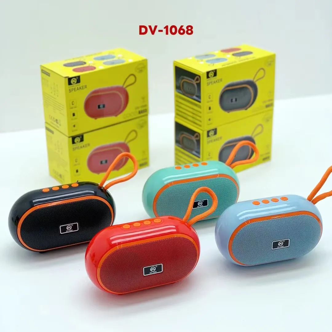 Портативная Bluetooth-колонка с питанием от аккумулятора, ABS-корпус