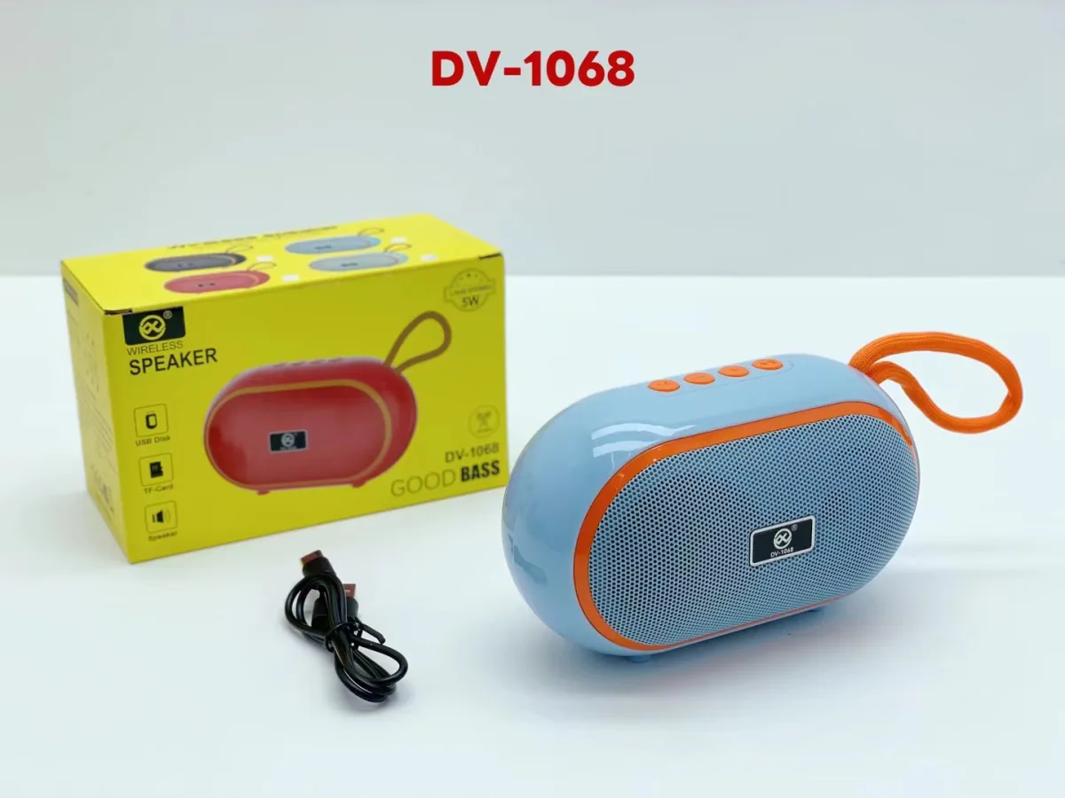 Портативная Bluetooth-колонка с питанием от аккумулятора, ABS-корпус