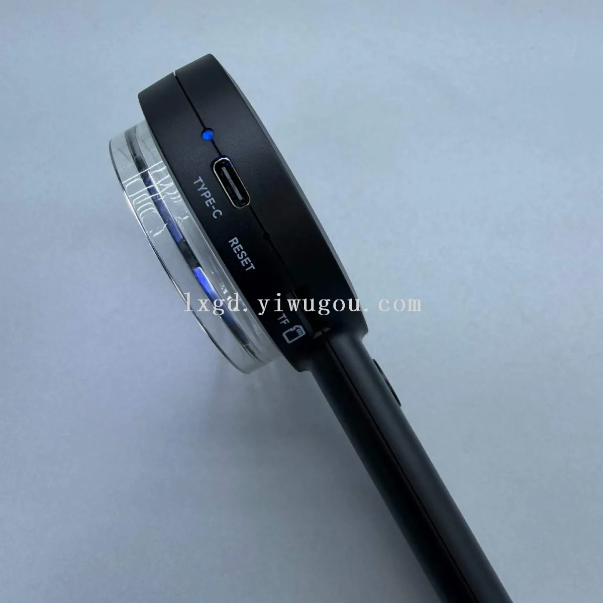Ручной микроскоп HM020, 100-кратное увеличение, 8 LED, экран, аккумулятор