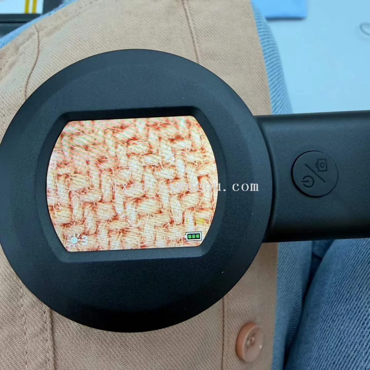 Ручной микроскоп HM020, 100-кратное увеличение, 8 LED, экран, аккумулятор