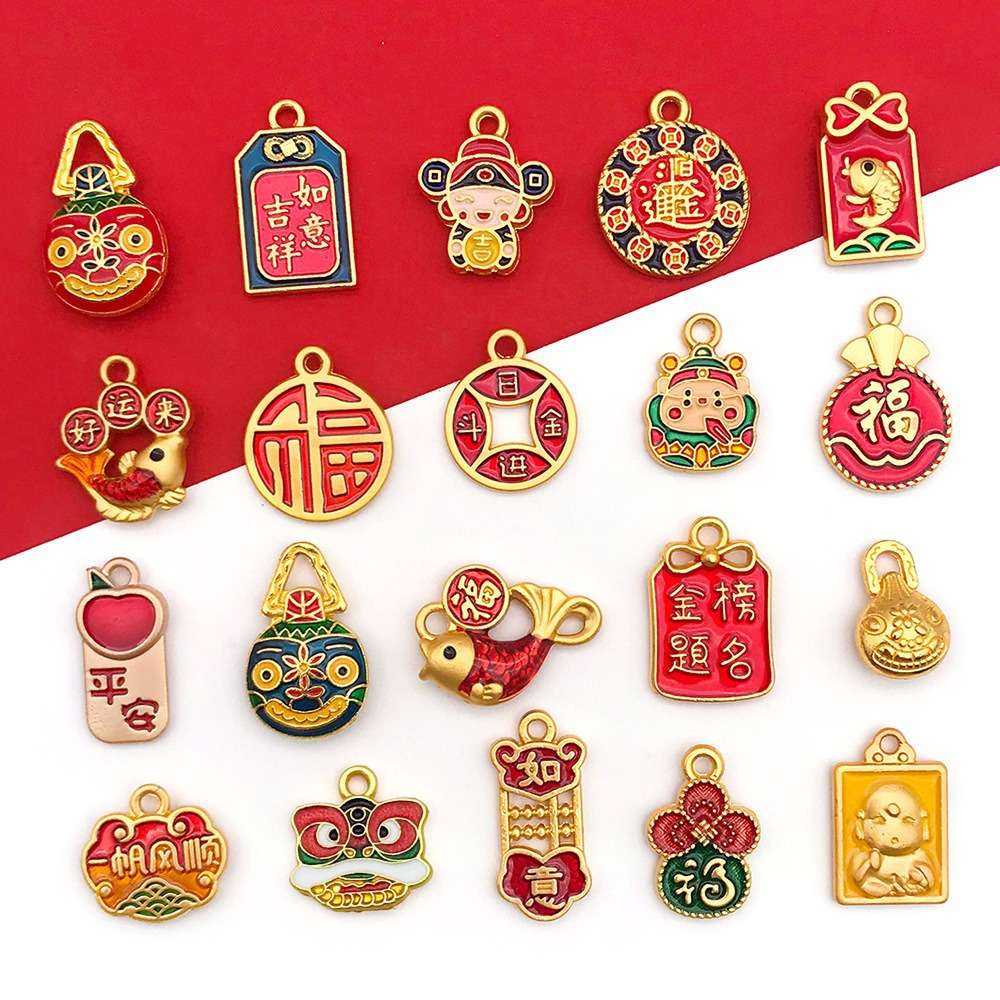 Подвеска-подвес из цинкового сплава в китайском стиле для DIY
