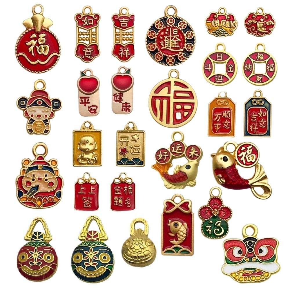 Подвеска-подвес из цинкового сплава в китайском стиле для DIY