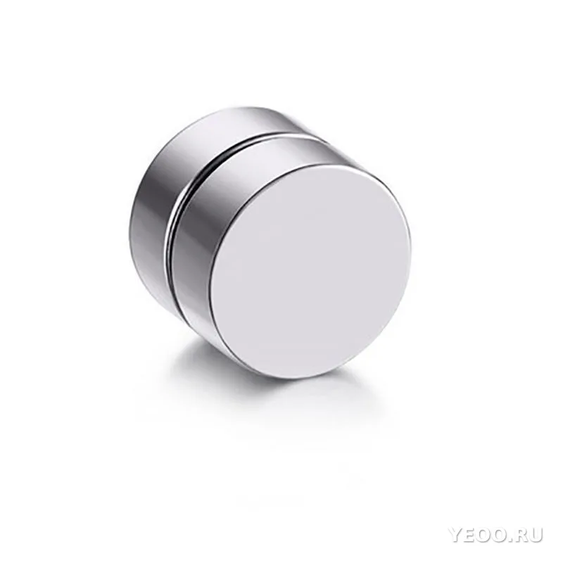 Магнитные сережки-зажимы из титановой стали, универсальные