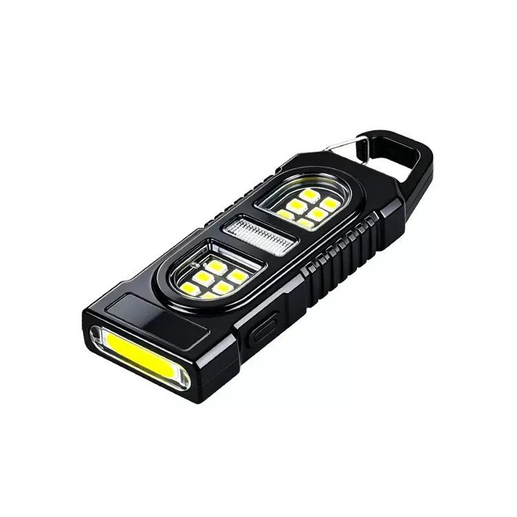 Брелок-фонарик многофункциональный, с USB-зарядкой, яркий свет