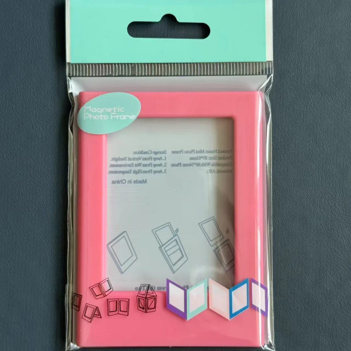Магнитная рамка для фото 3 дюйма на холодильник, DIY