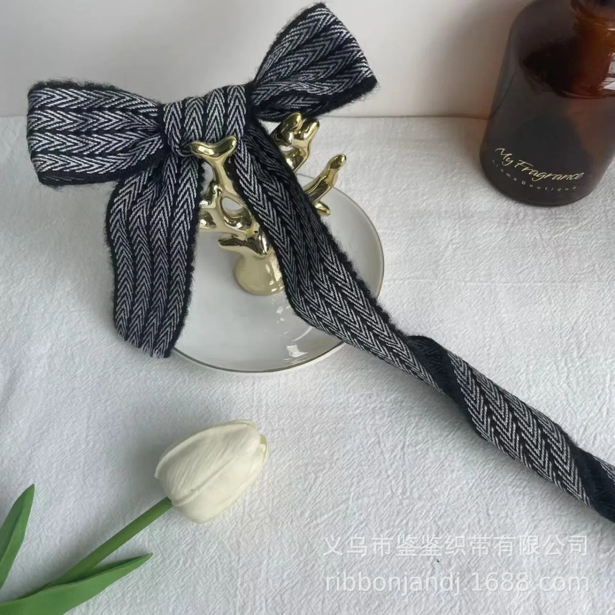 Шерстяная лента «ёлочка» для бантов и DIY-аксессуаров, 16 и 25 мм
