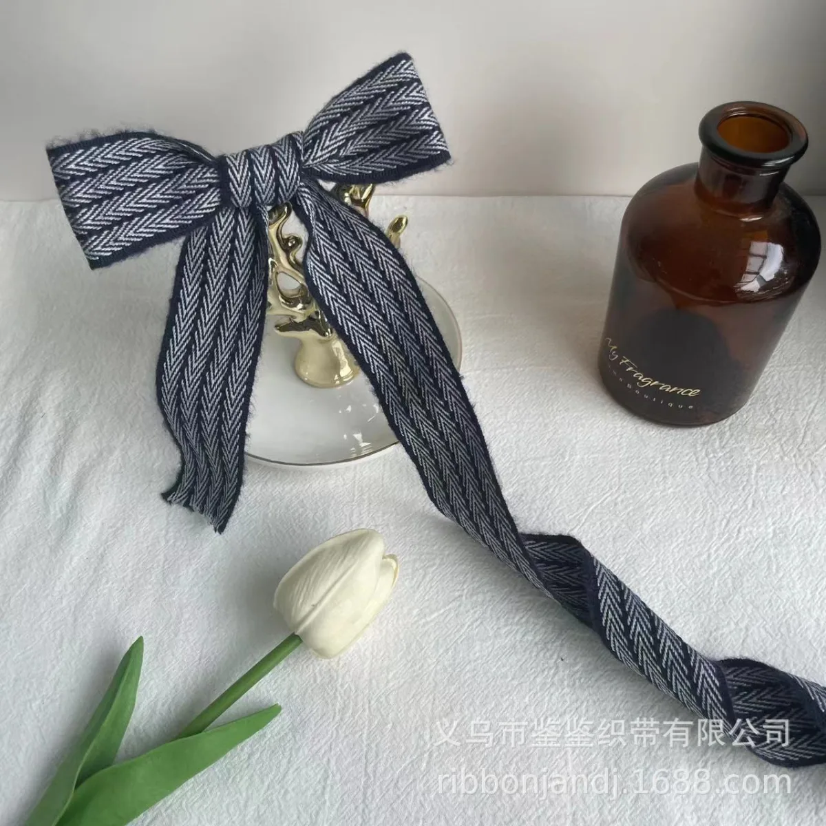 Шерстяная лента «ёлочка» для бантов и DIY-аксессуаров, 16 и 25 мм