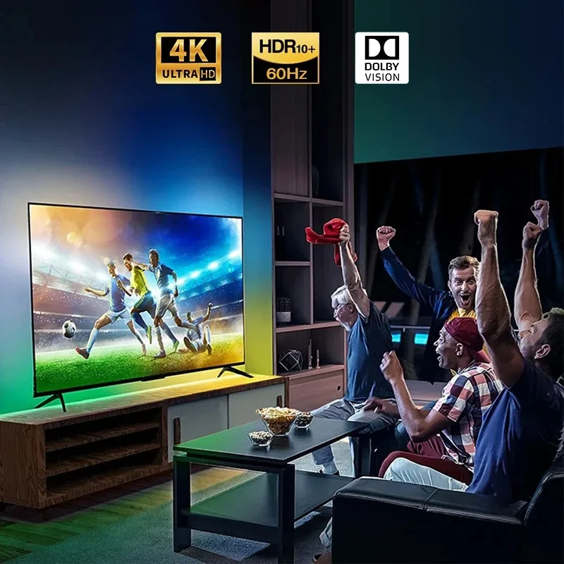 LED-лента RGB для подсветки телевизора, HDMI-синхронизация, управление через приложение
