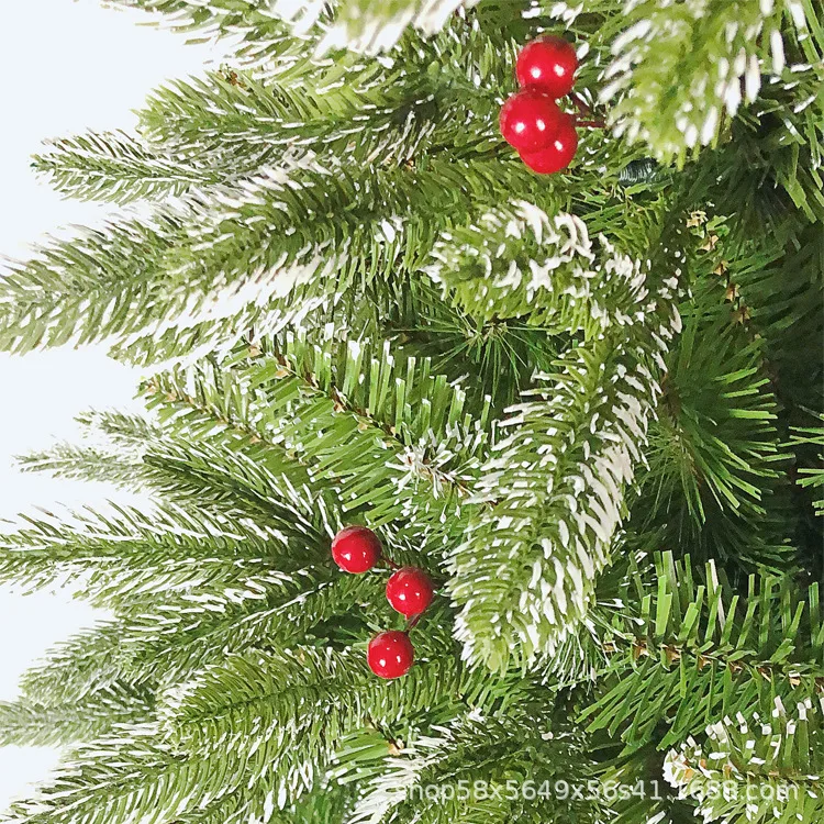 Искусственная ёлка со снегом из ПВХ/ПВХ-микса, 1,8 м