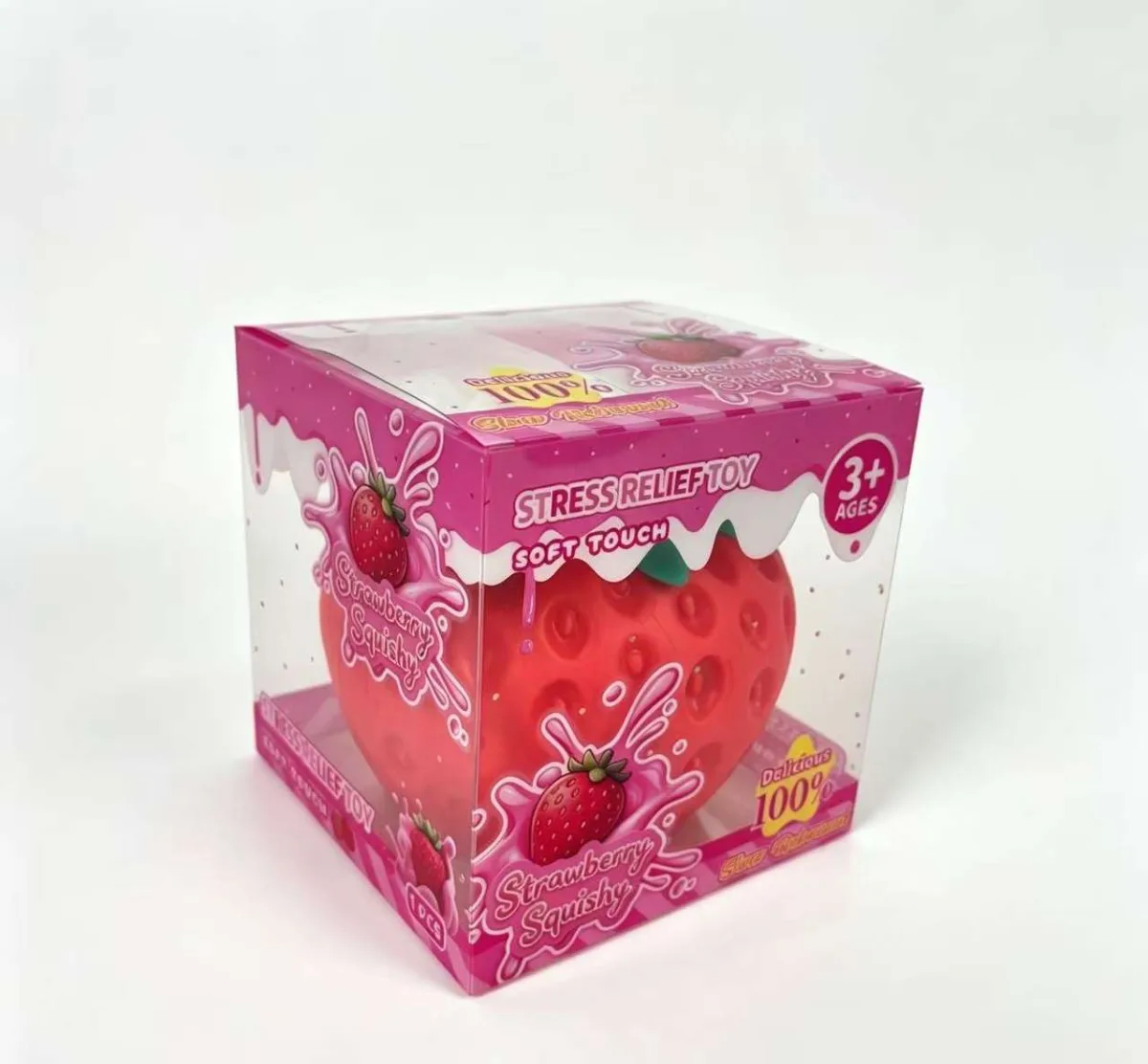 Антистресс-игрушка «Клубника», TPR, 16 см