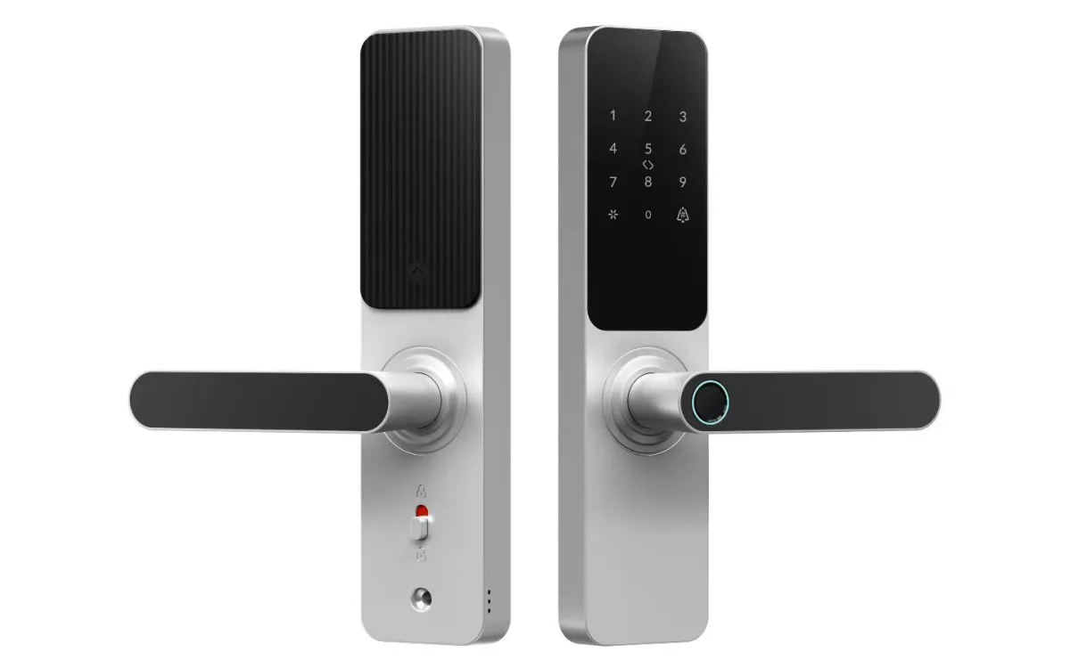 Умный замок с Bluetooth, кодом и отпечатком пальца для квартиры