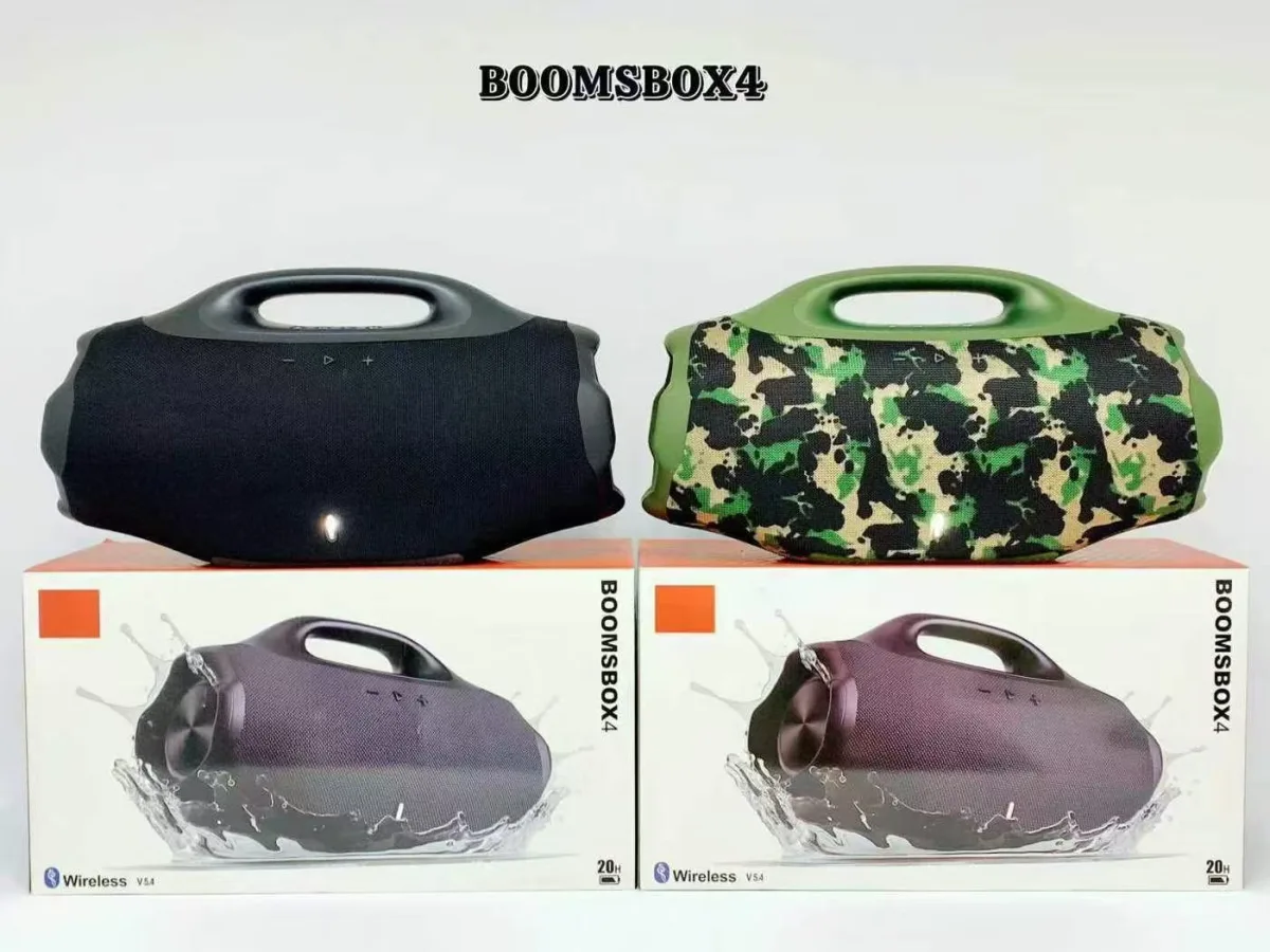 Портативная Bluetooth-колонка с ручкой, USB, IPX4, 5 динамиков