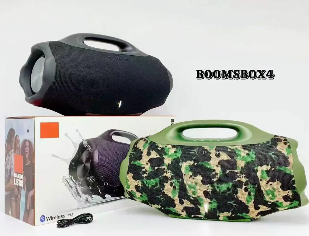 Портативная Bluetooth-колонка с ручкой, USB, IPX4, 5 динамиков